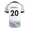 Virallinen pelipaita Liverpool Diogo J. 20 Vieras 2022-23 Lyhythihainen - Miesten